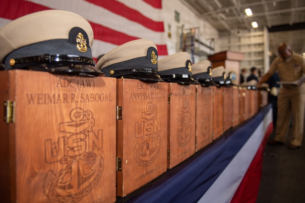 CVN71 FY27 Chief Pinning Ceremony