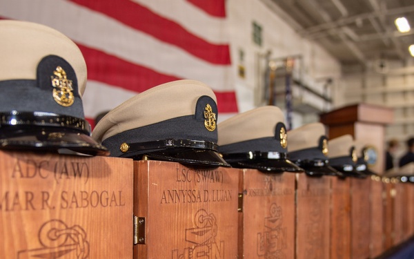 CVN71 FY27 Chief Pinning Ceremony