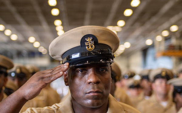 CVN71 FY27 Chief Pinning Ceremony