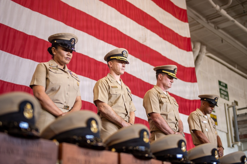 CVN71 FY27 Chief Pinning Ceremony
