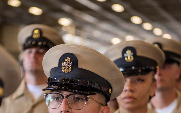 CVN71 FY27 Chief Pinning Ceremony