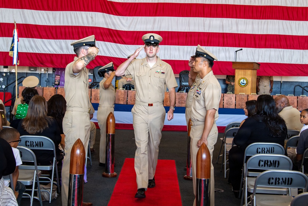 CVN71 FY27 Chief Pinning Ceremony