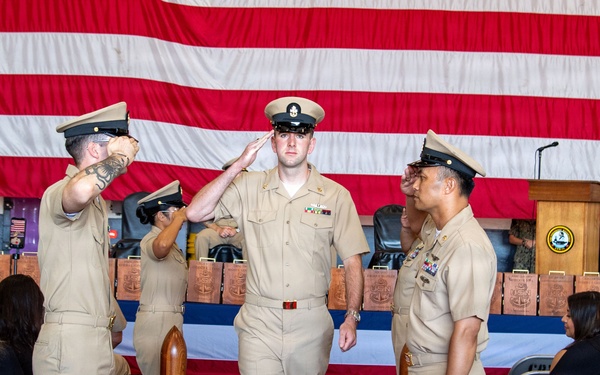 CVN71 FY27 Chief Pinning Ceremony