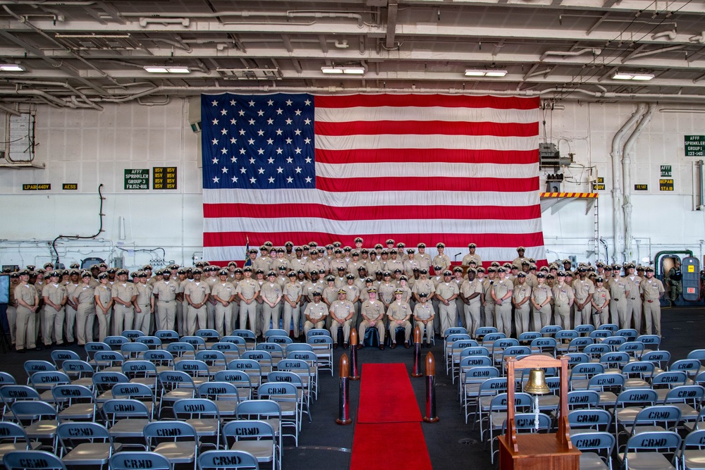 CVN71 FY27 Chief Pinning Ceremony
