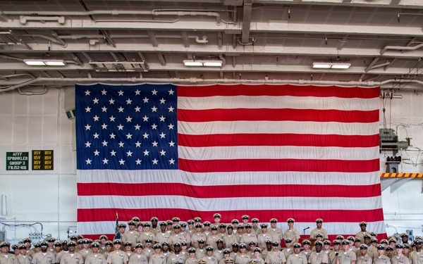 CVN71 FY27 Chief Pinning Ceremony