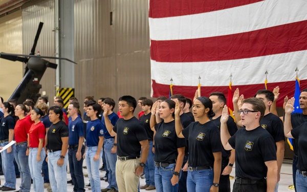 SW Hosts Oath of Enlistment - Austin