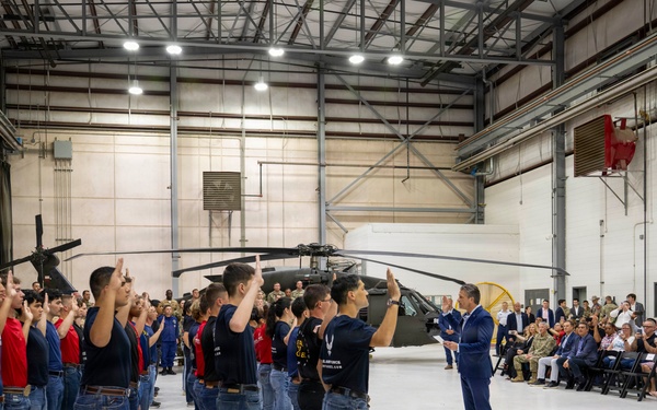 SW Hosts Oath of Enlistment - Austin
