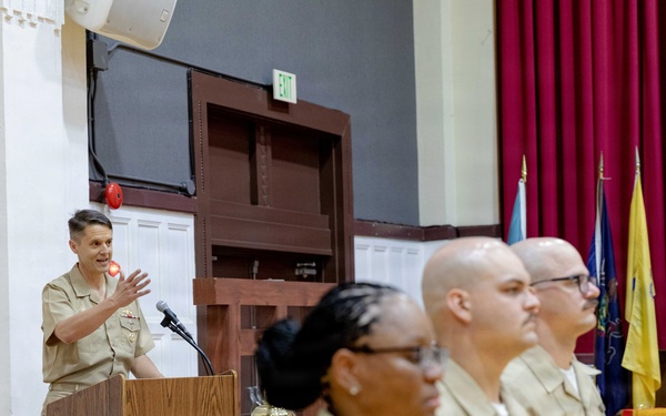 Commander, Submarine Group 7 and Navy Data Command Yokosuka Conduct Chief Petty Officer Pinning Ceremony