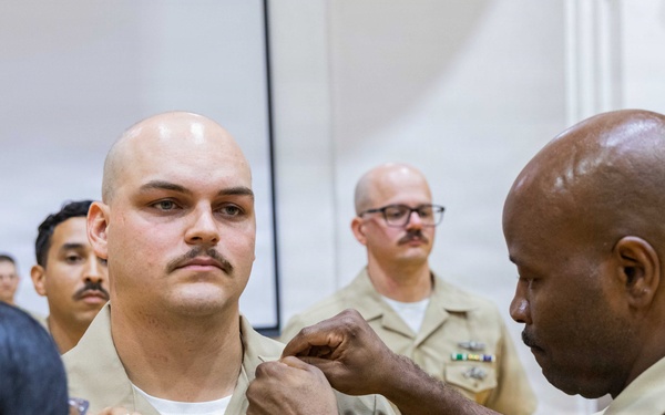 Commander, Submarine Group 7 and Navy Data Command Yokosuka Conduct Chief Petty Officer Pinning Ceremony