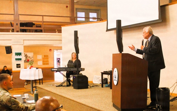Fort McCoy Prayer Breakfast speaker reflects on service, leadership, 25 years of remembering 9/11