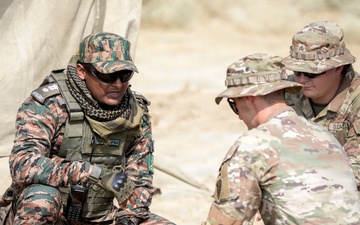 U.S., Indian Army Soldiers conduct M777 artillery training during Yudh Abhyas 2026