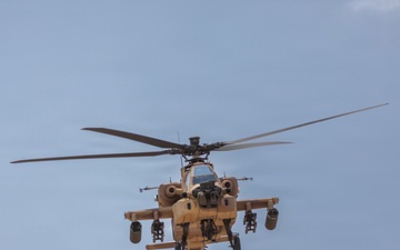 Indian Army AH-64E Apache conducts aviation training during Yudh Abhyas 2026