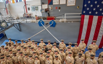 Surface Warfare Engineering School Command (SWESC) Great Lakes holds Joint FY-27 Chief Pinning Ceremony with NAVSTA Great Lakes, NSTC Great Lakes, and TSC Great Lakes