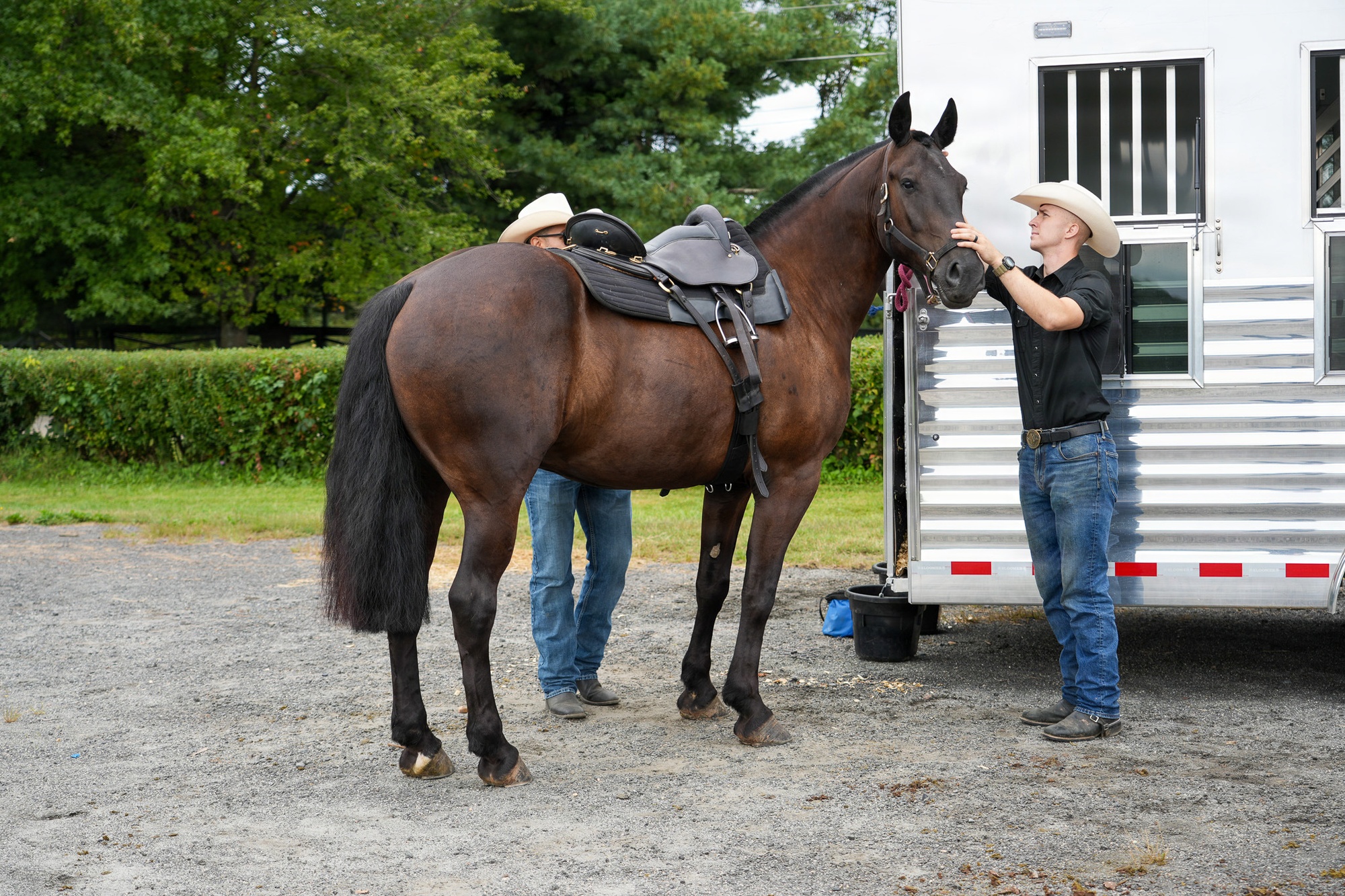Military Mounted Battalion Supports Cloverleaf Polo Match 