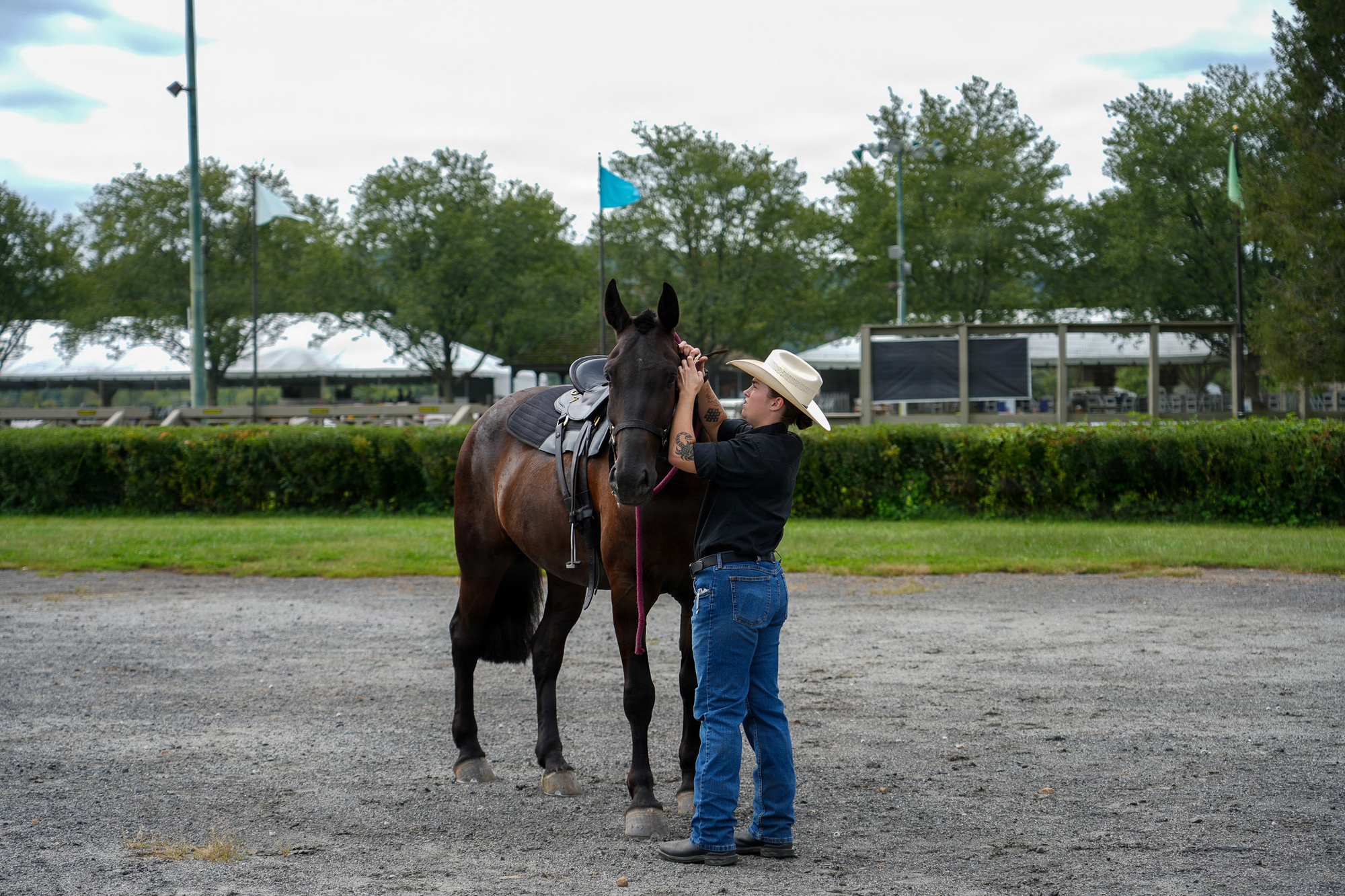 Military Mounted Battalion Supports Cloverleaf Polo Match 