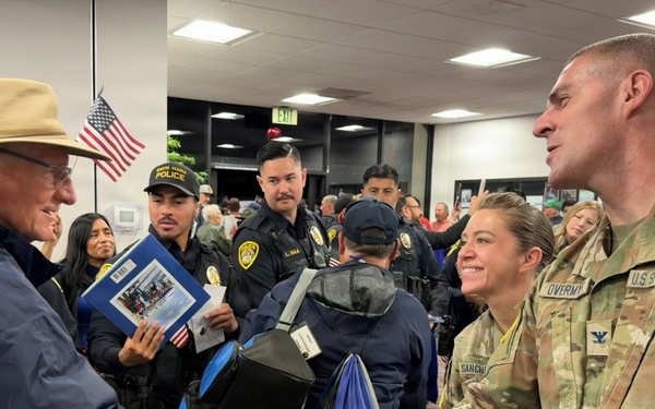 Team V welcomes home Honor Flight veterans