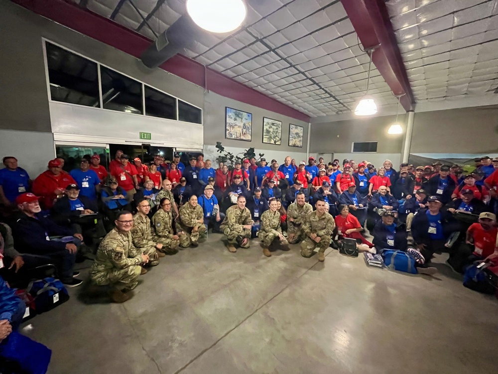 Team V welcomes home Honor Flight veterans