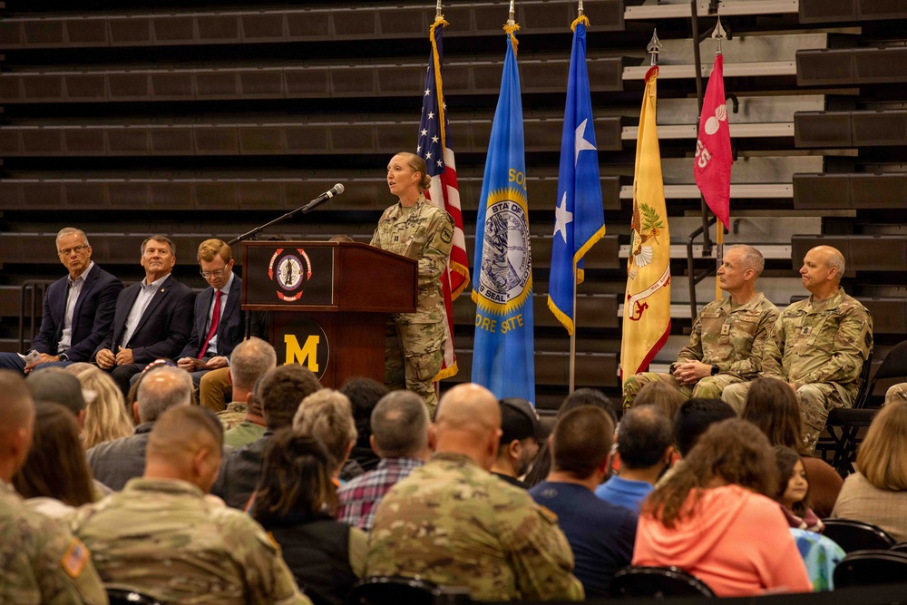 South Dakota National Guard 665th Support Maintenance Company deactivated after 10-month Germany deployment