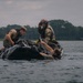 Out of the Helo-Into the Water