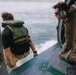 Out of the Helo-Into the Water