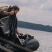 Out of the Helo-Into the Water