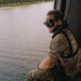 Out of the Helo-Into the Water