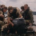 Out of the Helo-Into the Water