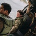 Out of the Helo-Into the Water