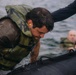 Out of the Helo-Into the Water
