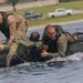 Out of the Helo-Into the Water