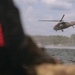 Out of the Helo-Into the Water