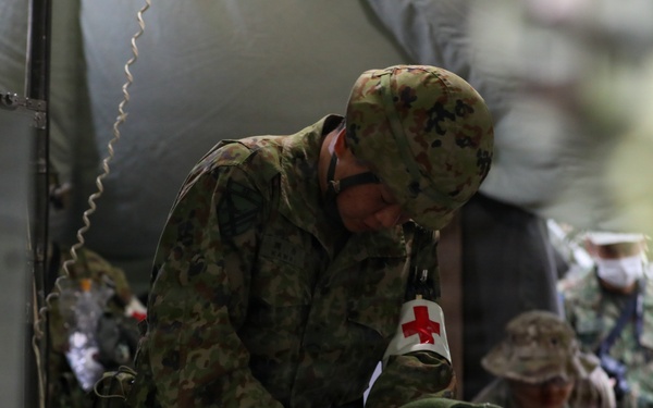 U.S. Army, JGDSF strengthen battlefield medical interoperability