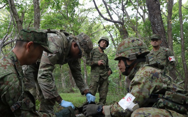 U.S. Army, JGDSF strengthen battlefield medical interoperability