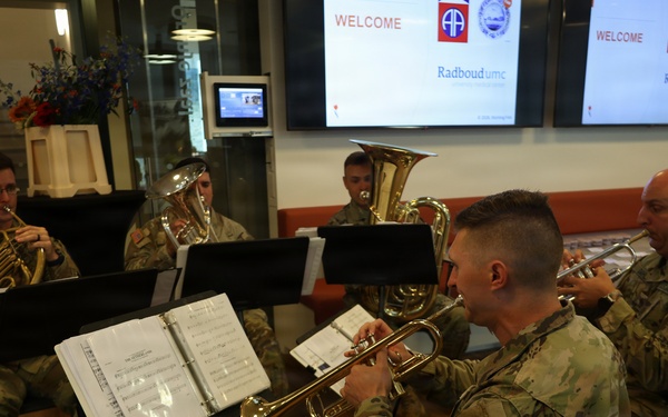 82nd Airborne Division commemoration at Radboud University Medical Center