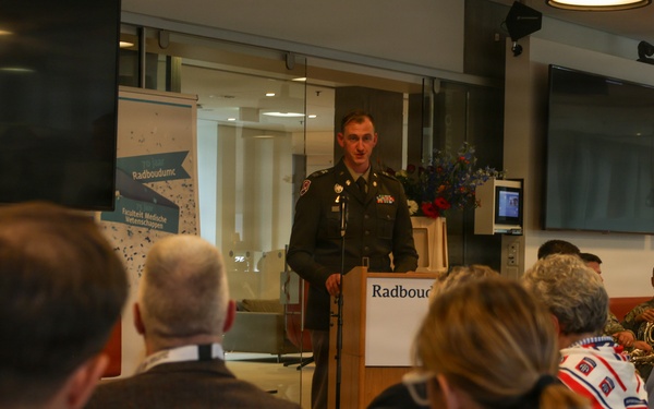 82nd Airborne Division commemoration at Radboud University Medical Center