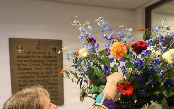 82nd Airborne Division commemoration at Radboud University Medical Center