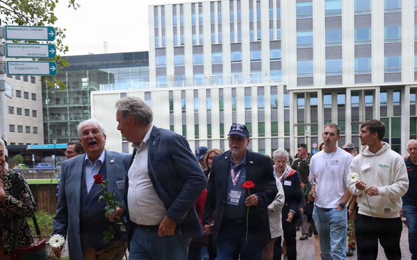 82nd Airborne Division commemoration at Radboud University Medical Center