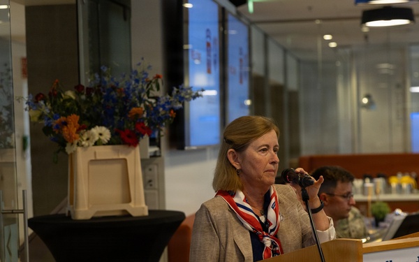 82nd Airborne Division commemoration at Radboud University Medical Center