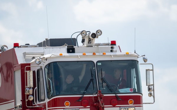 130th Airlift Wing Fire Department hosts joint training with local first responders