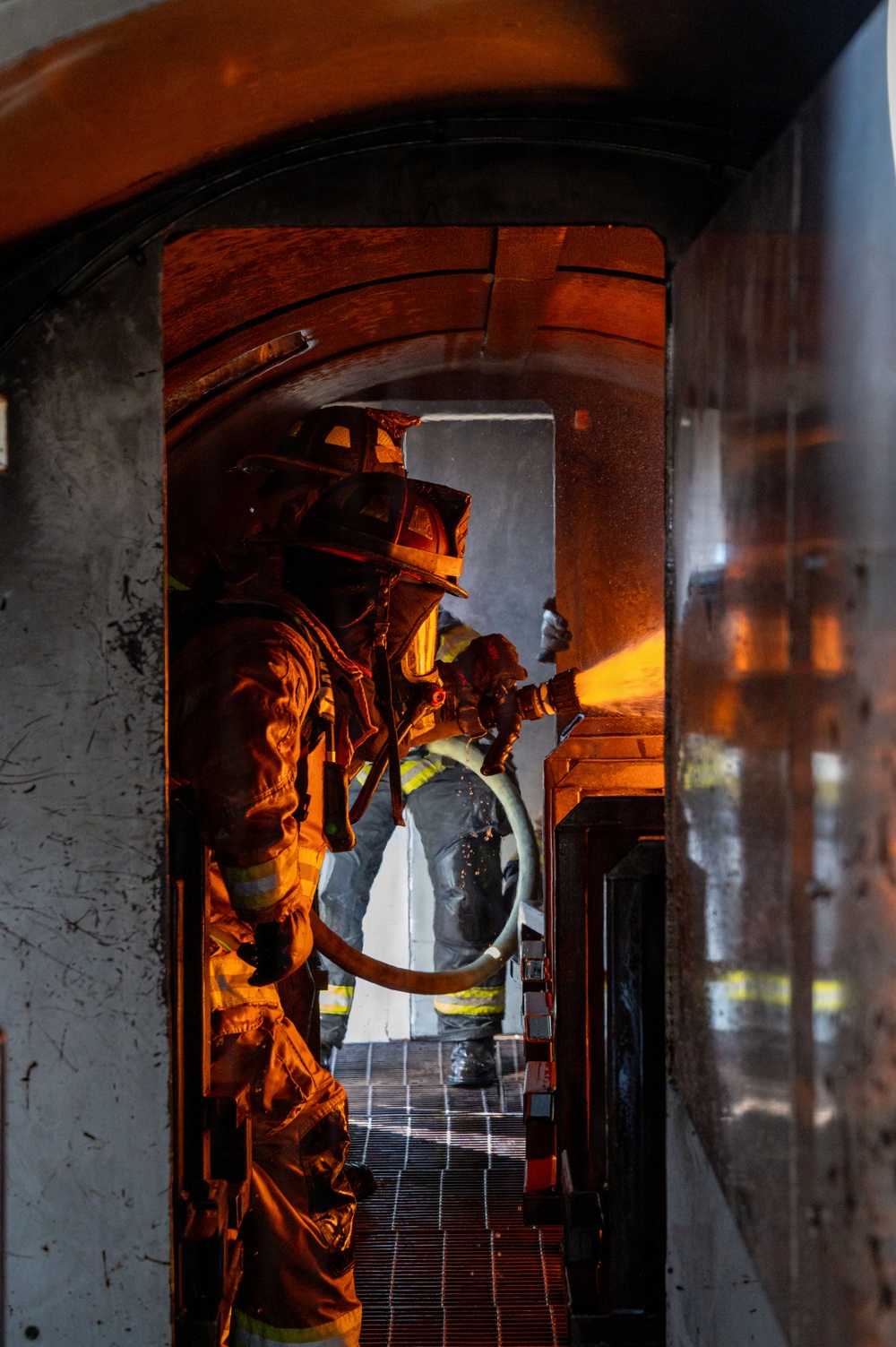 130th Airlift Wing Fire Department hosts joint training with local first responders