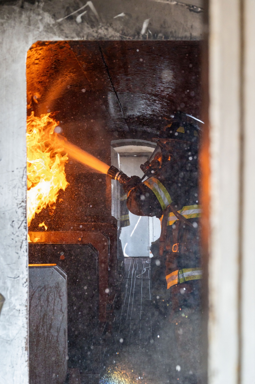 130th Airlift Wing Fire Department hosts joint training with local first responders