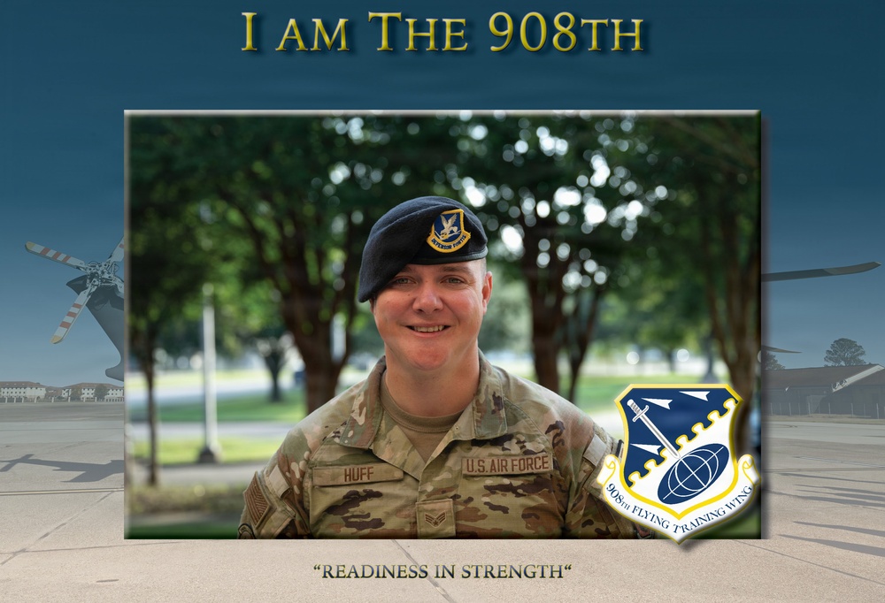 I am The 908th: Senior Airman Jacob Huff