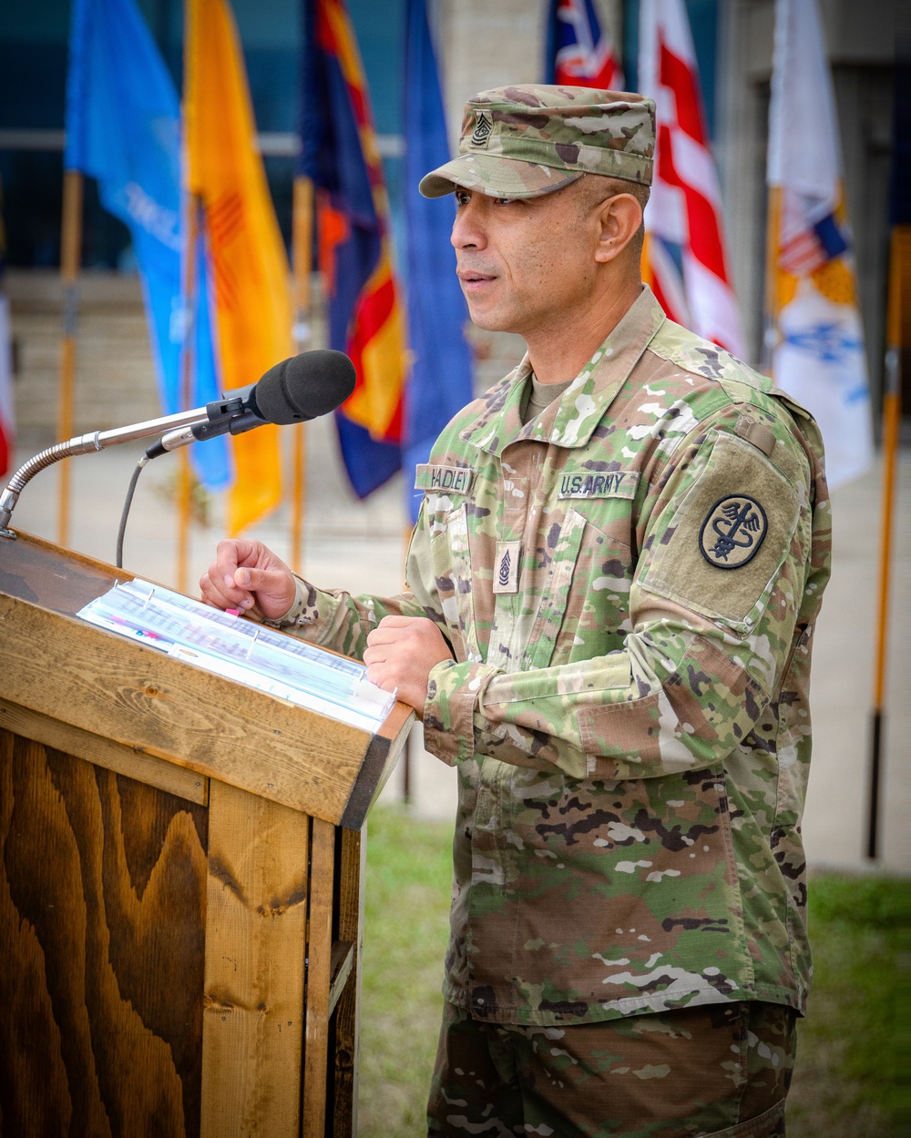 IACH Welcomes CSM Hadley to Big Red One Community