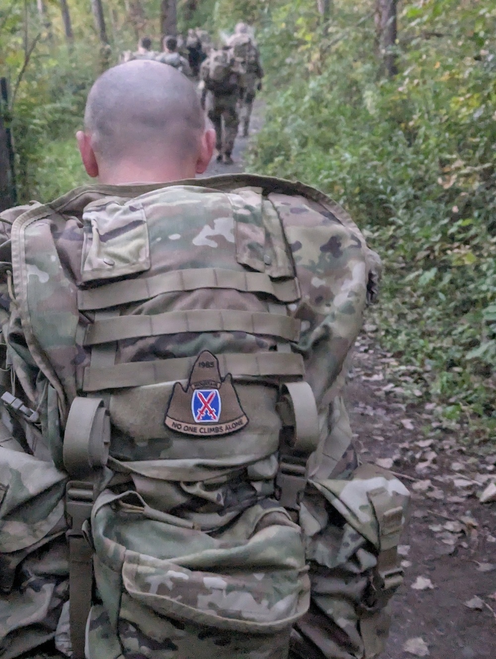 DVIDS - News - Fort Drum Soldiers ruck for Suicide Prevention Month