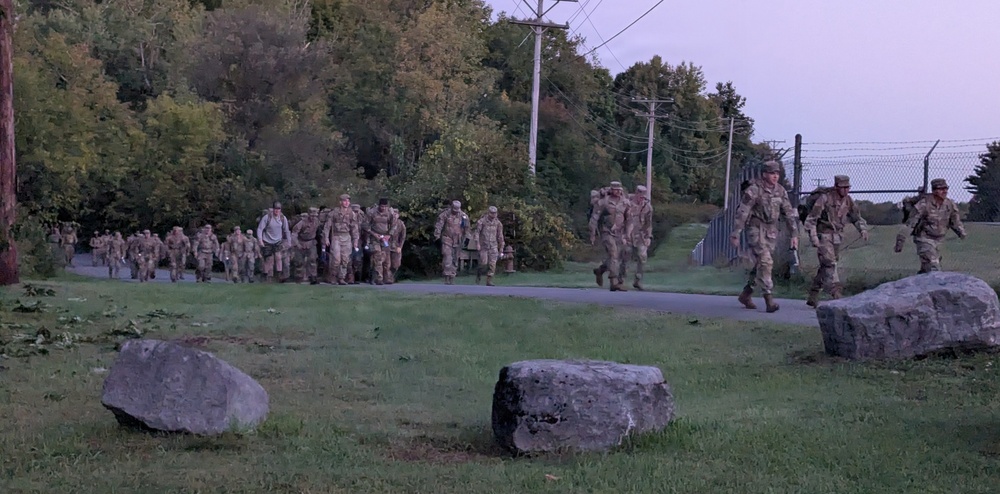 DVIDS - News - Fort Drum Soldiers ruck for Suicide Prevention Month