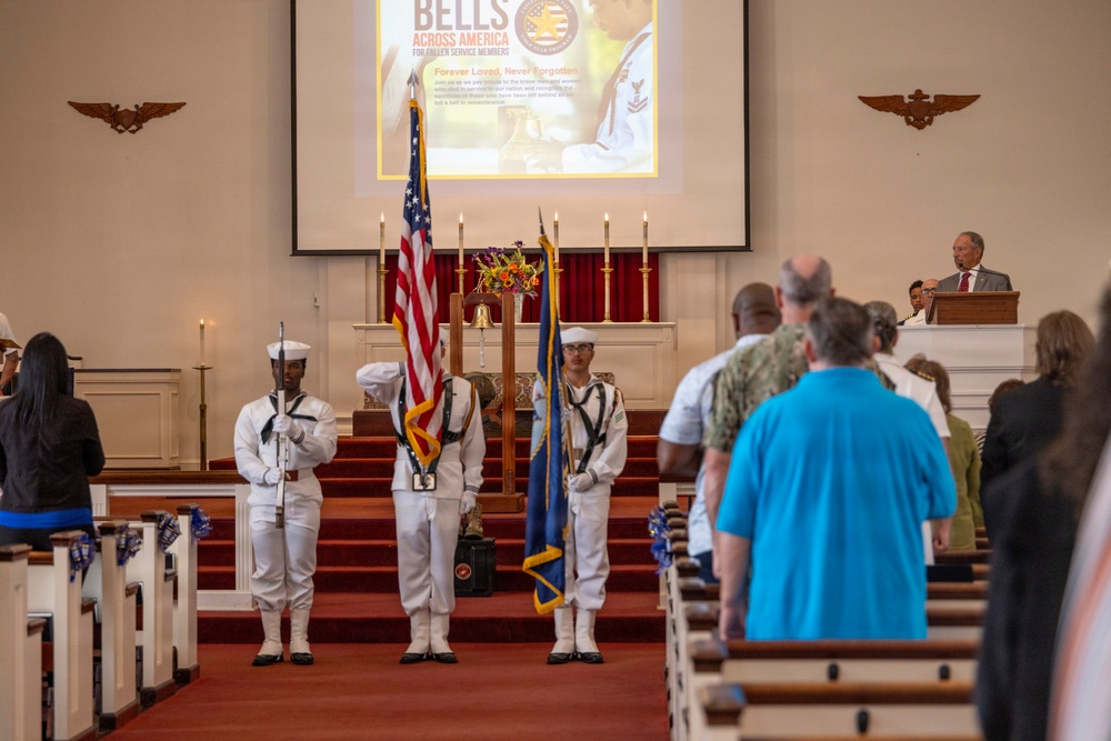 Naval Air Station Pensacola holds annual Bells Across America for Fallen Service Members ceremony at Naval Aviation Memorial Chapel