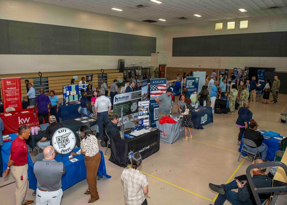 NAS JRB New Orleans Musters Opportunities with Annual Career Fair