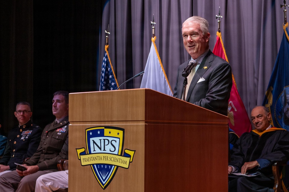 NPS Summer Graduation Emphasizes Trust and Leadership