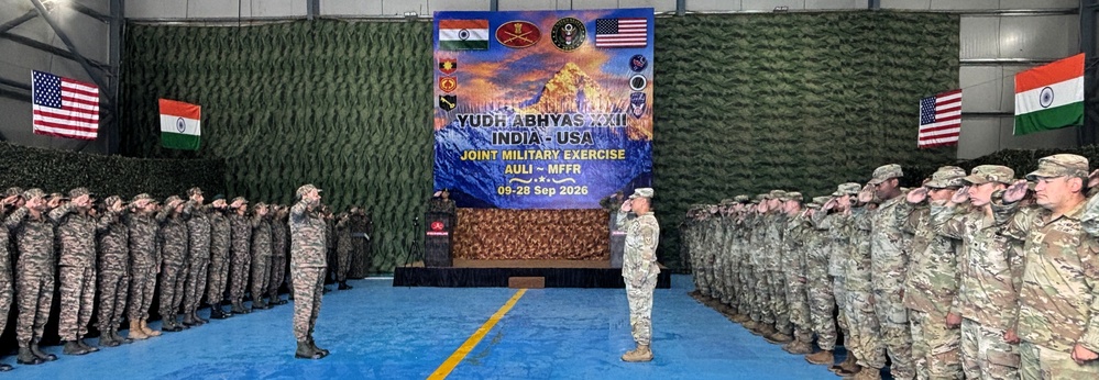 U.S., Indian armies close Exercise Yudh Abhyas 2026
