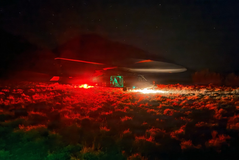 Montana National Guard DUSTOFF crew rescues two hikers near Mount Borah